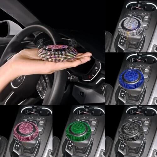 Bling Diamond Crystal Car Air Freshener Solid Fragrance Car Dashboard Aromatherapy Perfumes