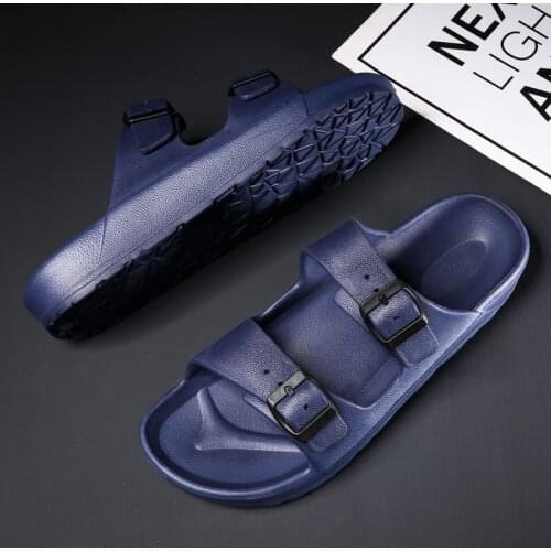 New Arrival Summer Men Sandlas Breathable Water Beach Sandals Jelly Shoes Fashion Men Summer Slides Slippers Zapatillas Hombre
