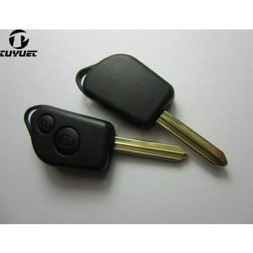 10PCS/Lot Blank Remote Key Shell For Citroen Elysee Saxo Berlingo Xsara Picasso FOB Key Case Key