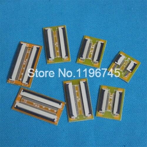10pcs Pitch 0.5mm FFC Cable Extension Connector Adapter 6pin 8pin 10pin 12pin 20pin 24pin 30pin 40pin 50Pin 60Pin