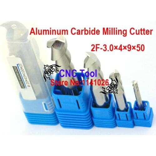 2F-3.0*4*11*50 Aluminum Carbide End mills,Carbide CNC End mill , lathe tool,boring bar,cnc,machine