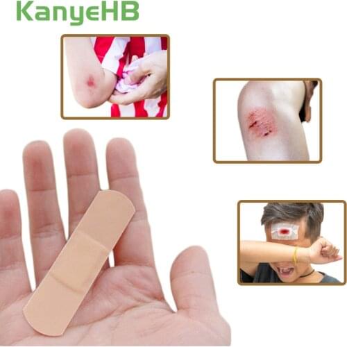 50pcs Medical Breathable Waterproof First Aid Bandage Band Aid Hemostasis Adhesive Wound Dressings Paste Gauze Plasters A274