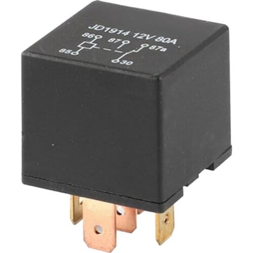 Automotive Relay JD1914 80A/40A 12V/24V 4 Feet 5 Feet Copper Small Waterproof Relay Lighting Controller