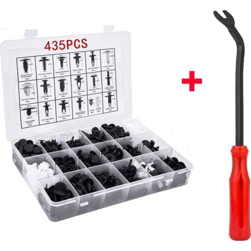 Auto Clips Car Body Retainer Clip Car Trim Fasteners Clips Tailgate Handle Rod Clip Push Rivets Plastic For GM Ford Toyota Honda