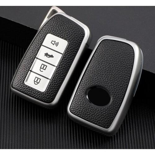 4 Buttons Tpu Car Style Key Cover Case For Lexus Nx Gs Rx Es Gx Lx Rc 200 250 350 Ls 450h 300h Auto Key Chain Accessorise Shell