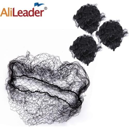 Alileader Cheap Wig Cap Elastic Wig Weaving Cap Quality Wig Net For Fixed Hair Buns Professional Wig Accessories Tools Wig Net