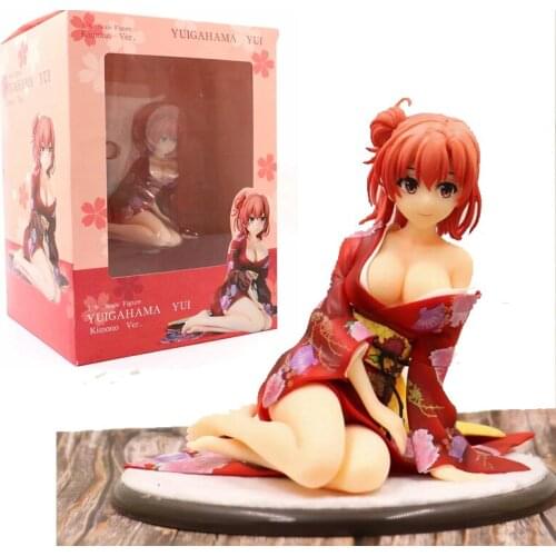 Anime Yuigahama Yui Kimono Ver. Action Figure My Teen Romantic Comedy SNAFU TOO Sexy Girls Figurine 1/6 Scale PVC Model Toy Doll