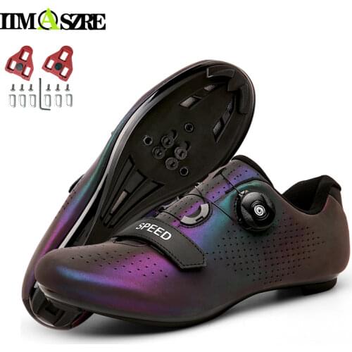 Speeds Road Bike Shoes Cleat Cycling Footwear Mtb Flat Sneaker Mens Bicycle Sport Mountain Triathlon Winter Riding