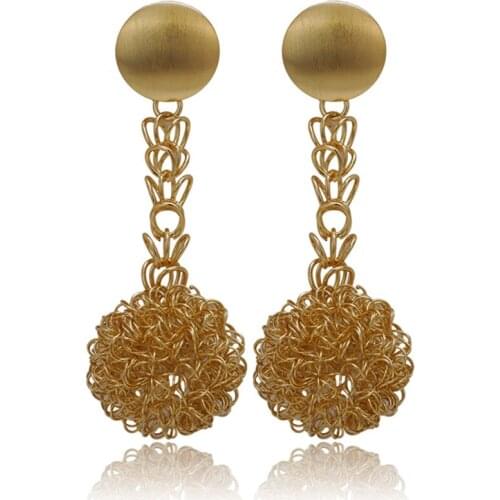 Fashion wedding Luxury Heart Cubic Zirconia Jewelry For Women Gold-Color Zircon Pendant Earrings Party Dress Accessori