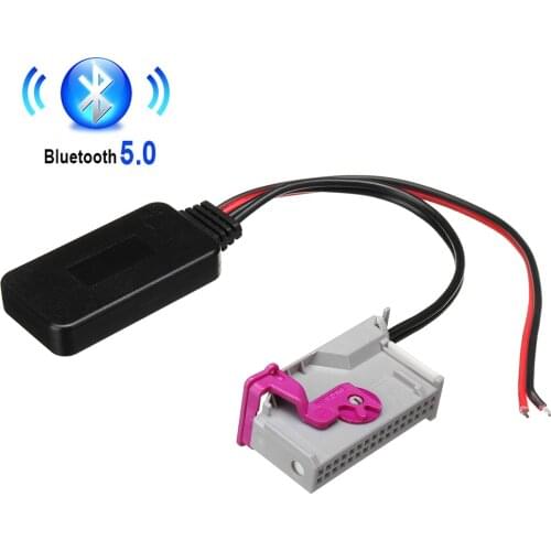 Bluetooth Module Wireless Audio Input for Audi RNS-E Navigation A8 TT R8 A3 A4 Radio Stereo 32Pin AUX Adapter
