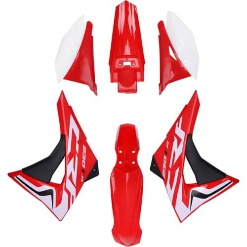 Motorcycle Plastic Kits Front Rear Fender Fairing Cover Spoiler Side Panels For HONDA CRF230F crf 230 f 2020
