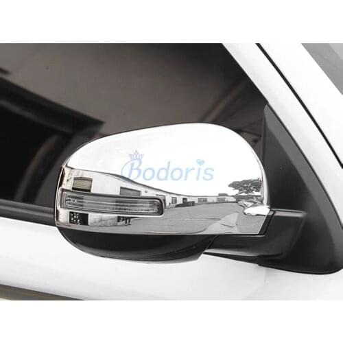Side Wing Mirror Cover Rear View Overlay Caps Shells Rearview panels For Mitsubishi Outlander 2013-2019 Chrome Auto Accessories