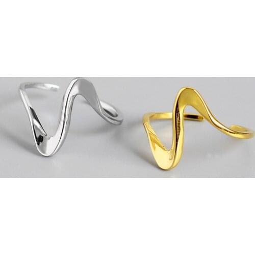 Charming Boho Twist Chains Rings For Women Vintage Finger Ring 2021 Knuckle Female Fashion Jewelry Wedding Gifts