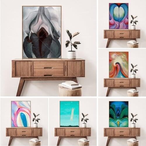 Georgia O’Keeffe Poster-Supreme Quality Print-Flower Wall Art Decoration