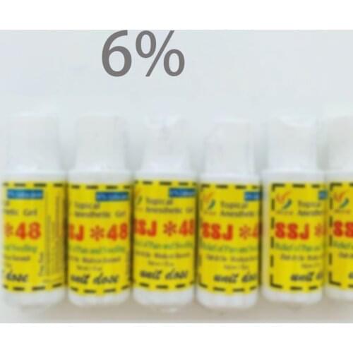 Professional Permanent Makeup 6% Clear Care Gel Eyebrow Eyeliner Lip Body Tattooing Assitance 30ml SSJ48 Clear Gel