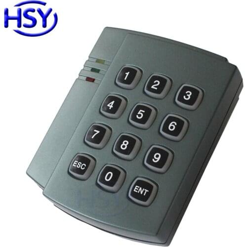 Weigand 26 bit RFID EM ID Card Proximity Keypad Reader 13.56Mhz Access Control Keyboard MF IC Cards Readers