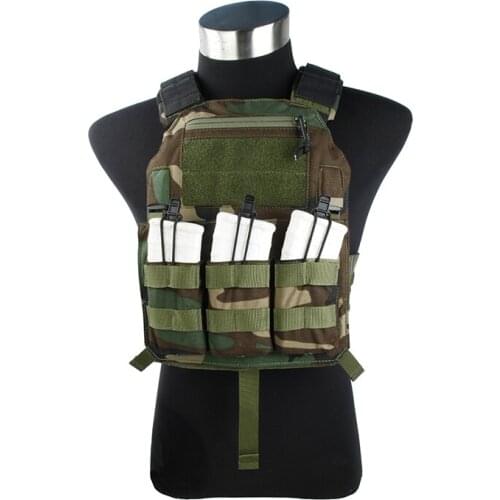 TMC2745-CB /WL 4020 500D CORDURA Fabric Outdoor Styling Vest Non-reflective EVA Plug Board Is Not Included
