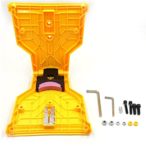 Chainsaw Teeth Sharpener With Whetstone Easy Power Sharp Bar-Mount Fast Grinding Chainsaw Chain Sharpener Woodworking Tools