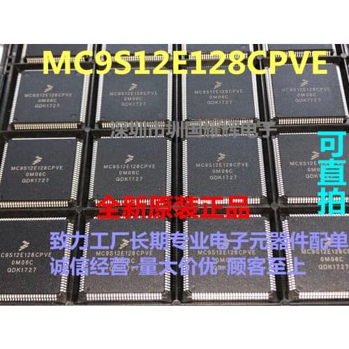 100% New&original In Stock MC9S12E128CPVE TQFP-112