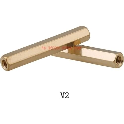 2021 Screws For Laptops 100pcs M2 Male To Female Brass Spacer M2*21/22/23/24/25/26/27/28/29/30+4 Hex Standoff Length 21mm 30mm