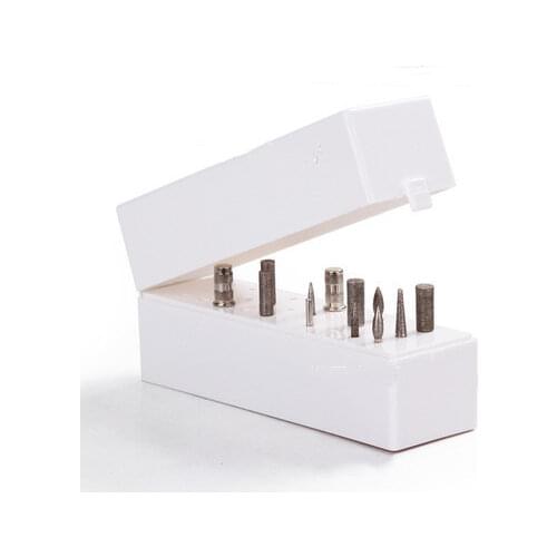 30 Holes Nail Drill Grinding Bit Holder Box Display Storage Container Stand Manicure Nail Art Tools Display Rack High Quality