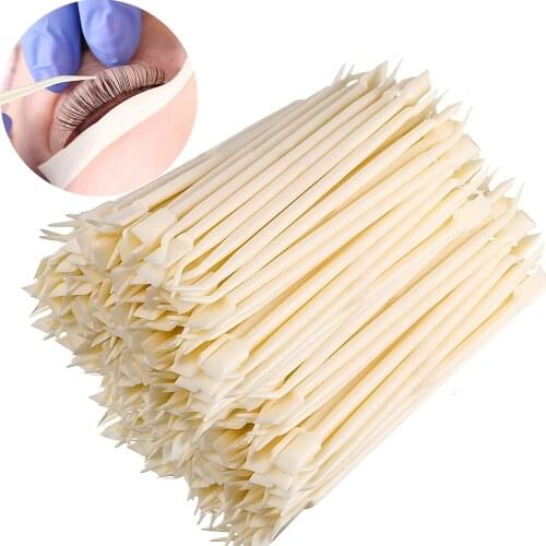 50/20pcs Eyelash Perm Lifting 2 Way Plastic Lifting Curler Applicator Lash Lift Eyelash Perming Sticks Eyelash Extension Tools