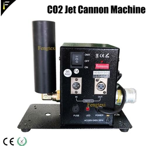 Bar KTV Stage Compact Single Pipe CO2 Jet Machine DMX512 2 Channels Large Performance Professional Stage Show Effects CE ROHS