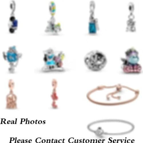 2021 Mothers Day Gift 925 Sterling Silver My Mouse Series Charms Animals Beads Fit Bracelet Necklaces DIY For Women Jewelry