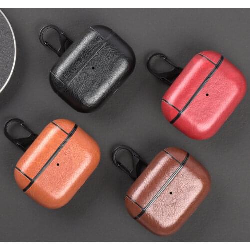 Case For Apple Airpods 3 Accessories Wireless Bluetooth Earphone Cover For iPhone AirPods Pro Case Key Luxury Leather Storage