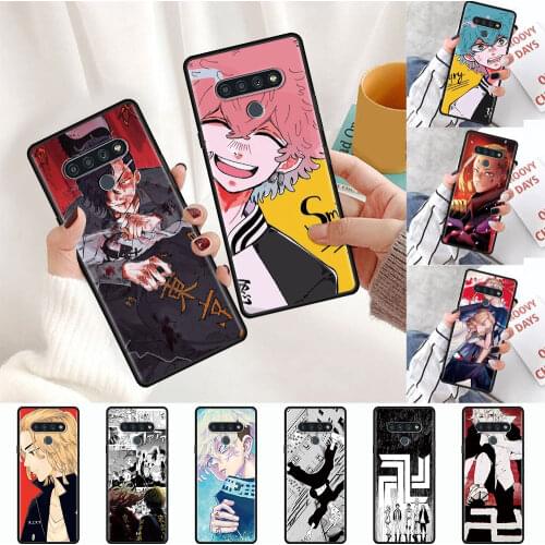 Tokyo Revengers Capa for LG K41s K61 K50 G6 K50s K71 G7 K42 K40s K40 K52 G8 Case Mobile Phone Bag Black Soft Cover