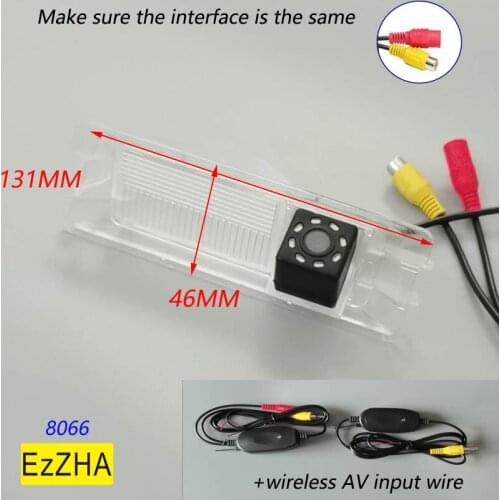 HD CCD car rear view camera reversing monitor parking cameraforNissan March Renault Logan & Renault Sandero Parking Assistant