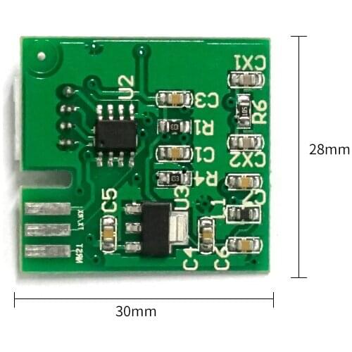 Laser handle accessories technical board for 808nm laser hair removal hand piece