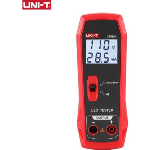 UNI-T UT659A UT659D LED Lamp Tester 0~300V Output Multifunction Testing Electric Instruments TV Backlight LED Strips Beads