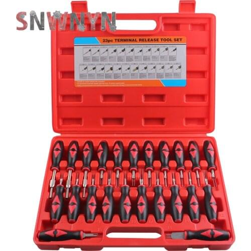 23pcs Car Universal Terminal Release Removal Tool Set Automotive Wiring Connector Crimp Pin Extractor For BMW Ford VW