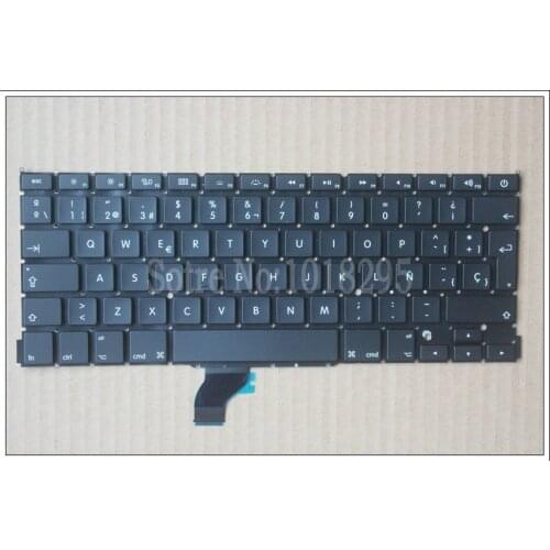 New For Apple Macbook Pro Retina 13" A1502 Keyboard Replacement ME864 ME865 ME866 Spanish Latin Laptop Keyboard SP/LA