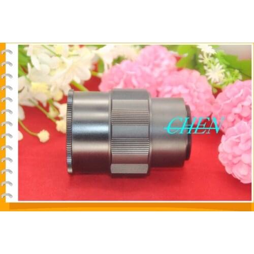 M46 Lens to M42 Camera Adjustable Focusing Helicoid Ring Adapter 36-90mm Macro Extension Tube M46-M42