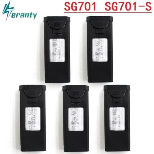 Original 3.7V 2000mAh/7.4V 1300mAh Lipo Battery For SG701 SG701S Drone RC Quadcopter Spare Parts for SG701 3.7v Battery 10PCS