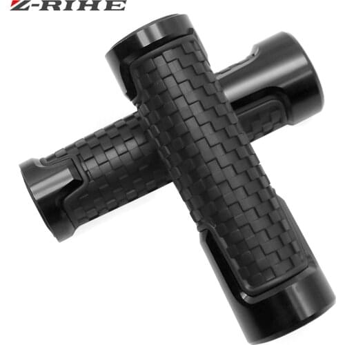 7/8'' 22MM Motorcycle CNC handle grips handlebar ends For KAWASAKI Z650 2017 2018 Motorcycle Handle grip ends Handlebar Grips