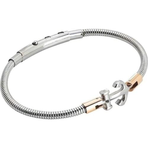 Runda 2020 Summer Fashion Stainless Steel Bracelets for Men Anchor Jewellery