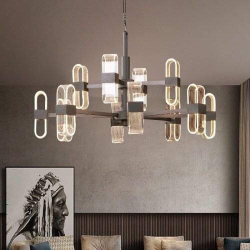 Modern minimalist designer personality bedroom light luxury model room creative personality dining room Pendant Lights WF1107