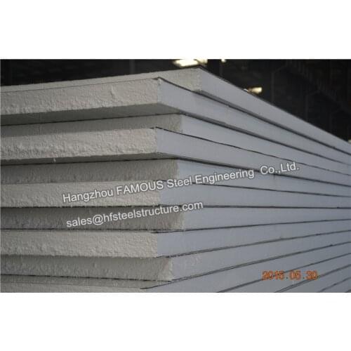 Building Material Roof Sandwich Panel PU and Eps Sandwich Panel 50mm*1m