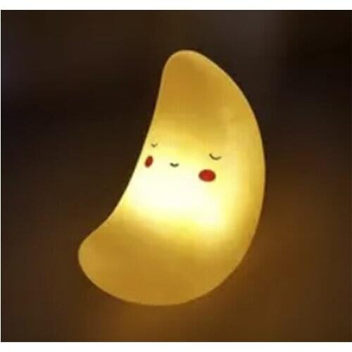 Led Luminous Smiley Moon Table Lamp