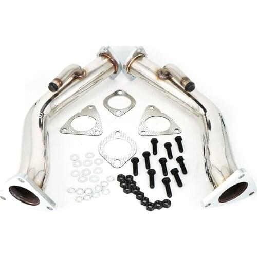 Turbo Exhaust decat downpipe for 03-09 Nis san 350Z / 03-08 Infi niti G35 / 03-08 Infi niti FX35 / 06-08 Infi niti M35