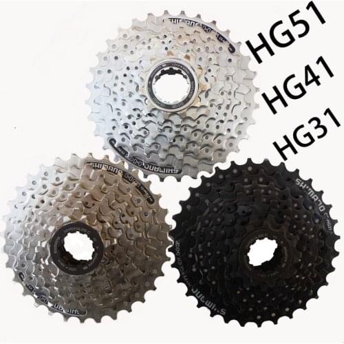 SHIMAN0 8 Speed Mountain Bike MTB Cassette CS-HG41-8 / CS-HG31-8 / CS-HG51-8 11-30T 11-32T HG41 HG31 HG51 Bicycle flywheel