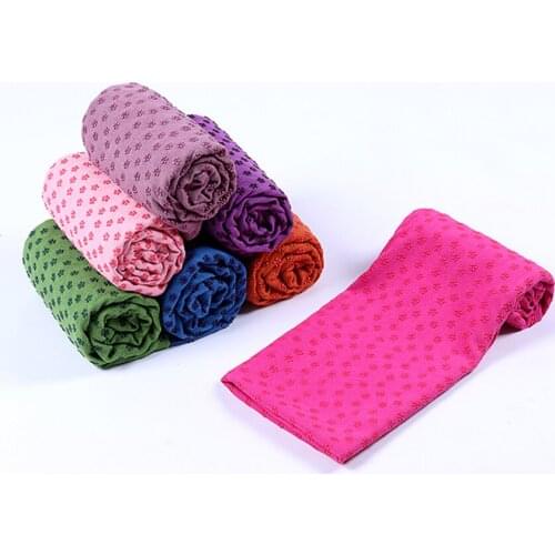 183cm*61cm 72''x24'' Non Slip Yoga Mat Cover Towel Anti Skid Microfiber Yoga Mat Shop Towels Pilates Blankets Fitness