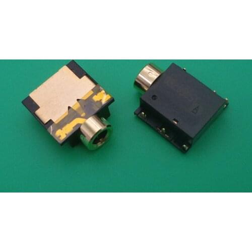2pcs Audio Jack Headphone Port Microphone Socket Connector for MSI GE62 GE72 GE62VR GE72VR GP62 GS70 MS-1775B Motherboard