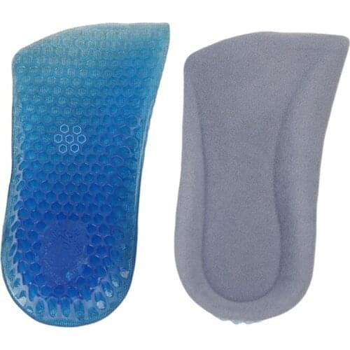 2pcs Hot Selling Durable Fashion Comfy Unisex Women Men Silicone Gel Lift Height Increase Shoe Insoles Heel Insert Pad
