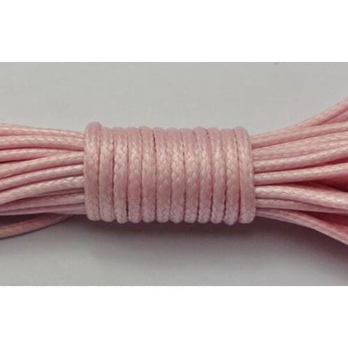 30 Meters Pink Korean Waxed Cord Thread Line 1.5mm for Jewelry String