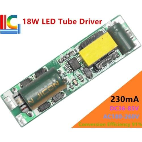 9W 14W 18W LED Tube Driver 240mA PF0.95 Power Supply 110V 220V 0.6M 0.9M 1.2M T5 T8 T10 CE Lighting Transformer
