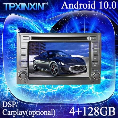 Android 10.0 IPS Carplay 4G+128G PX6 For Hyundai H1 2011-2012 Multimedia Player Tape Recorder GPS Navi Auto Radio Head Unit DSP